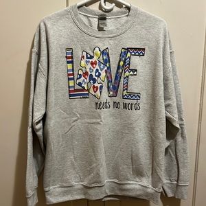 Autism awareness sweatshirt